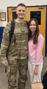Local airman back home after second tour